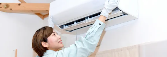 エアコンの取り外し