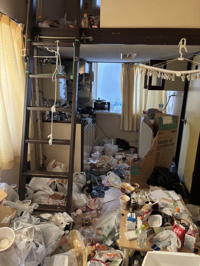 札幌市豊平区｜1DKロフト付アパートの退去整理。管理会社様と連携し「一人では動かせない」状況を解消