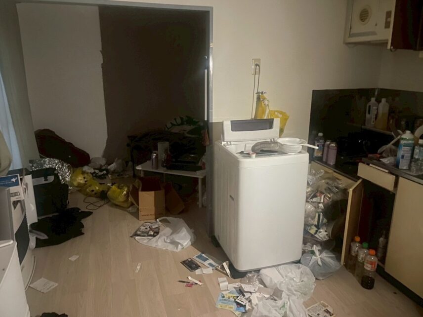 札幌市豊平区でアパート退去に伴う残置物撤去｜管理会社様も納得の迅速な原状回復サポート